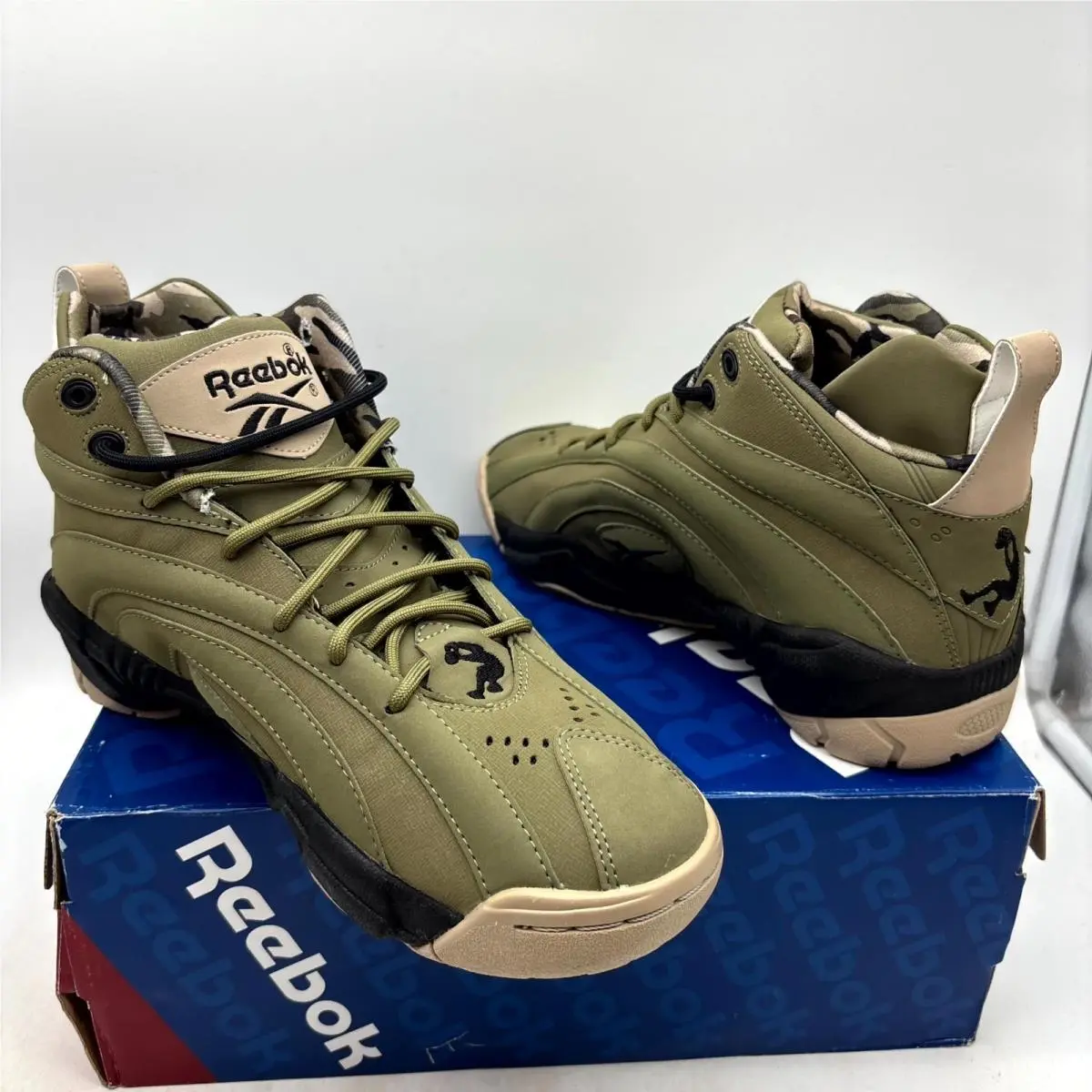 Reebok shoes - Reebok Shaqnosis V61196 - Shaqnosis - V61196 - Green (UPC: 887386043049) 5