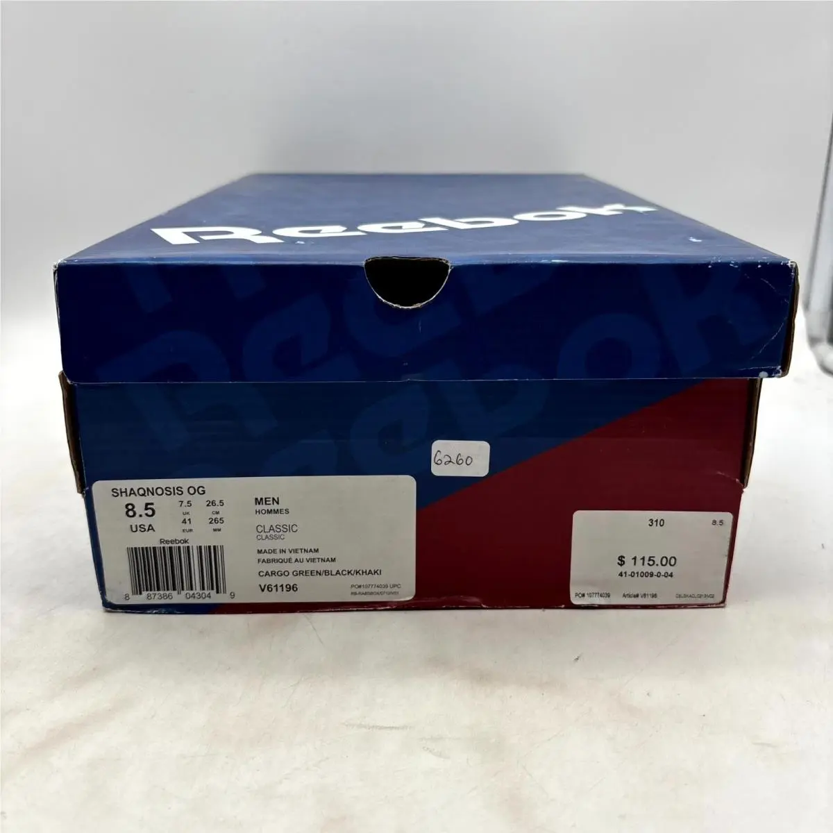 Reebok shoes - Reebok Shaqnosis V61196 - Shaqnosis - V61196 - Green (UPC: 887386043049) 6