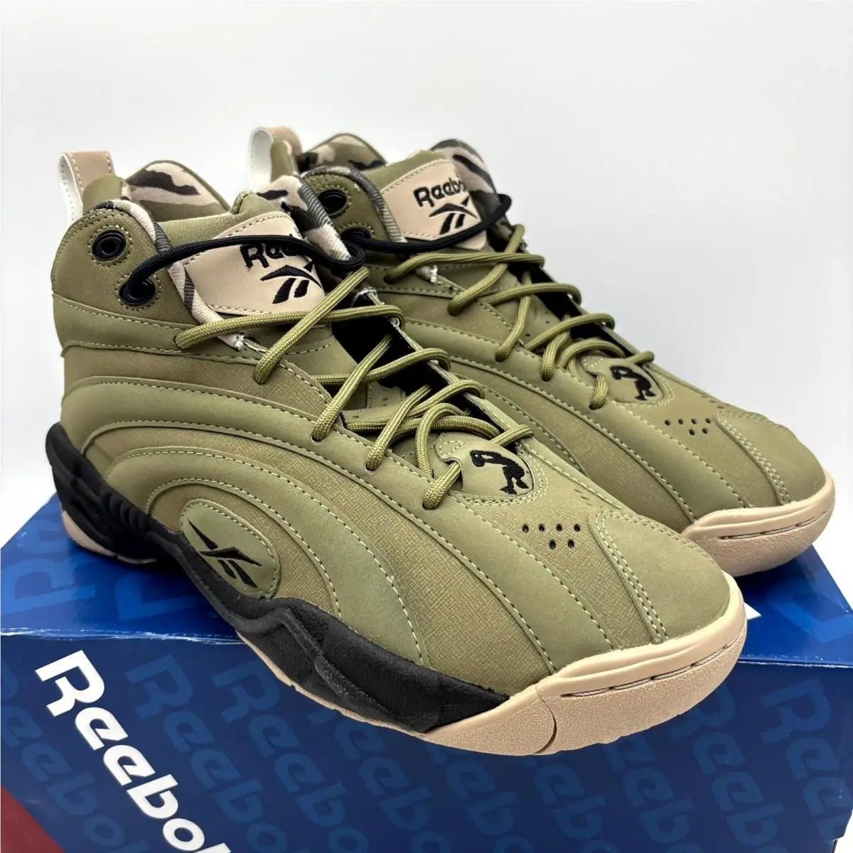Reebok shoes - Reebok Shaqnosis V61196 - Shaqnosis - V61196 - Green (UPC: 887386043049) 0