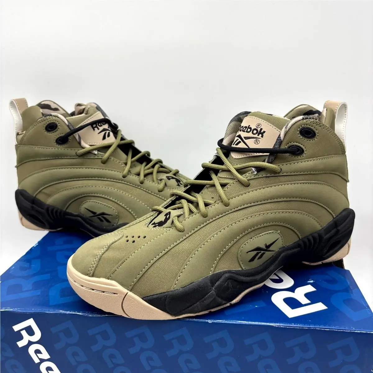 Reebok shoes - Reebok Shaqnosis V61196 - Shaqnosis - V61196 - Green (UPC: 887386043049) 4