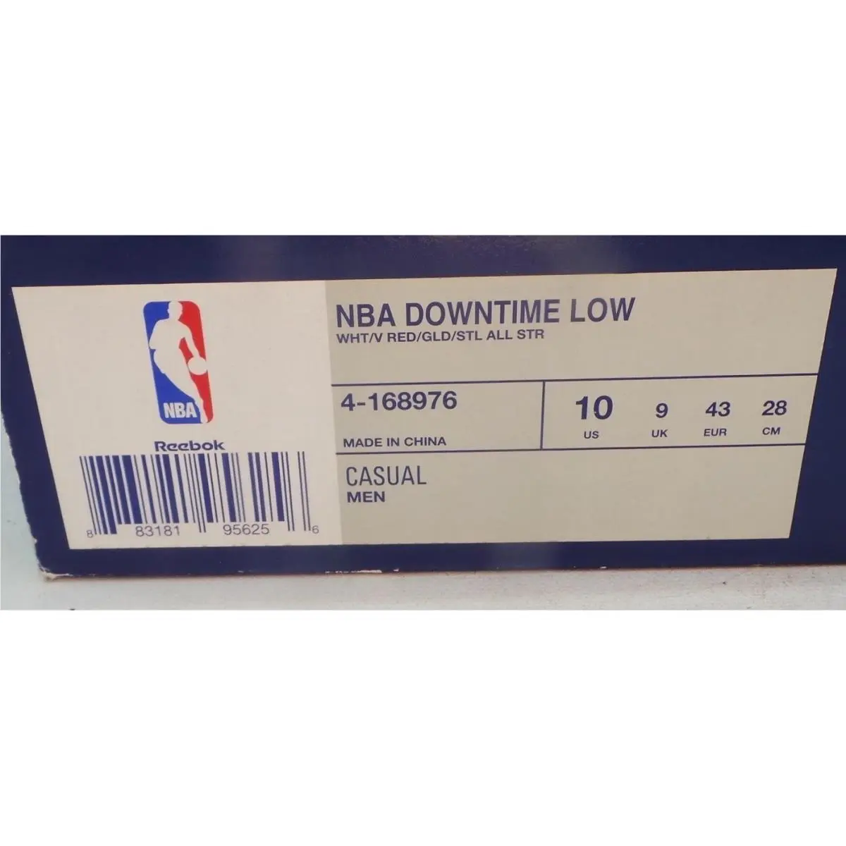 Reebok shoes - NBA Downtime Low - NBA Downtime Low - White 11