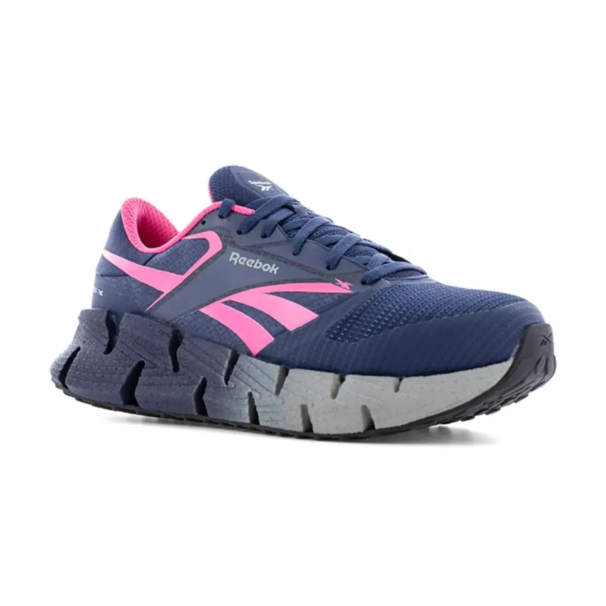 Reebok Women`s Rb309 Blue and Pink Floatzig Work Composite Toe Blue - 10 Wide - Blue, Pink