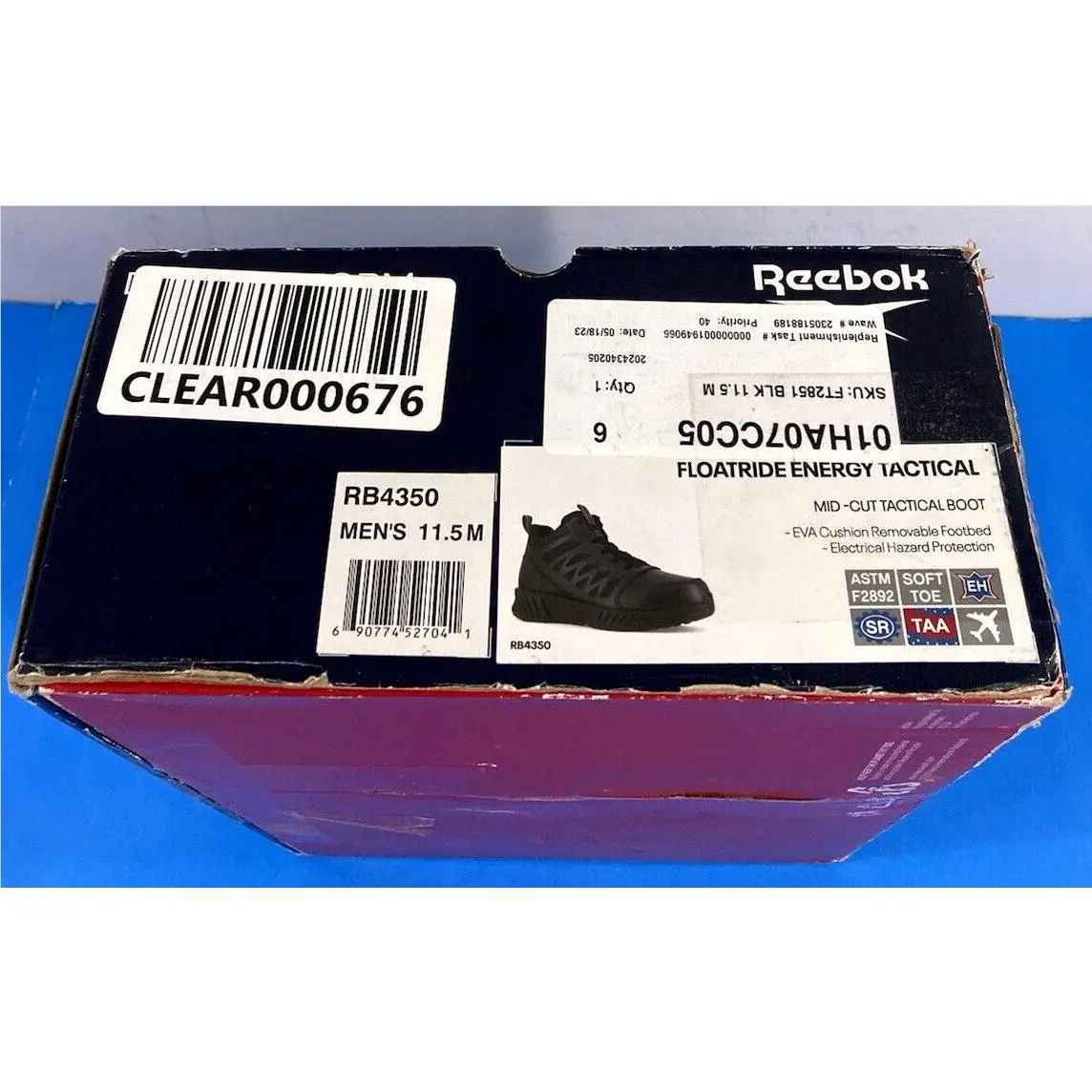 Reebok shoes - Reebok Floatride Energy - Floatride Energy - RB4350 - Black (UPC: 690774527041) 5