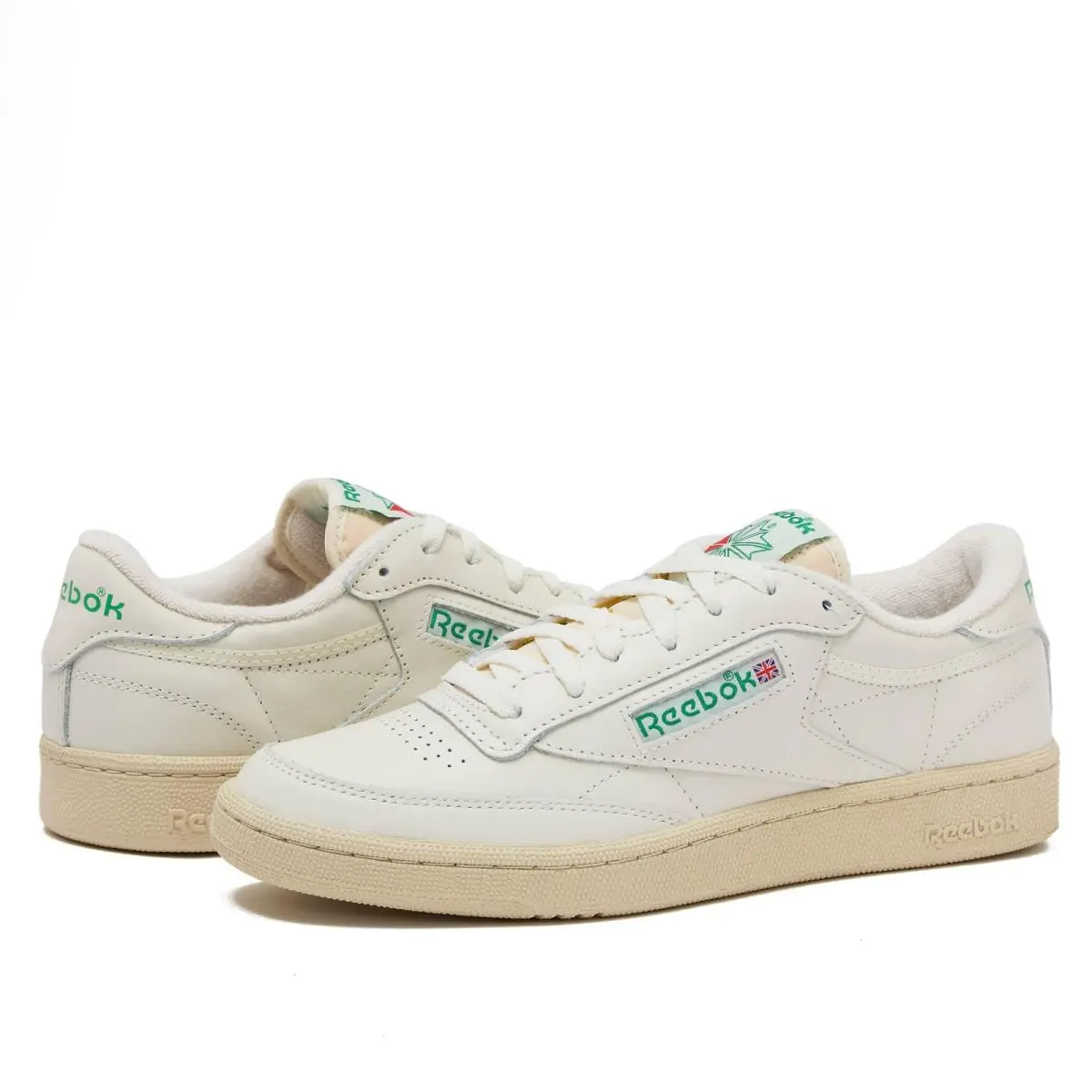 Reebok shoes - dv 6434 - DV6434-OFF-10 US - top chalk paperwhite glen green (UPC: 192612969889) 6