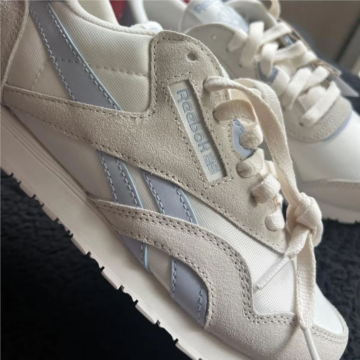 Reebok shoes - Reebok Classic Nylon - Classic Nylon - Bone/Pale Blue/Chalk 3