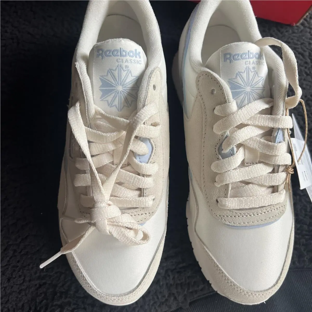Reebok shoes - Reebok Classic Nylon - Classic Nylon - Bone/Pale Blue/Chalk 4