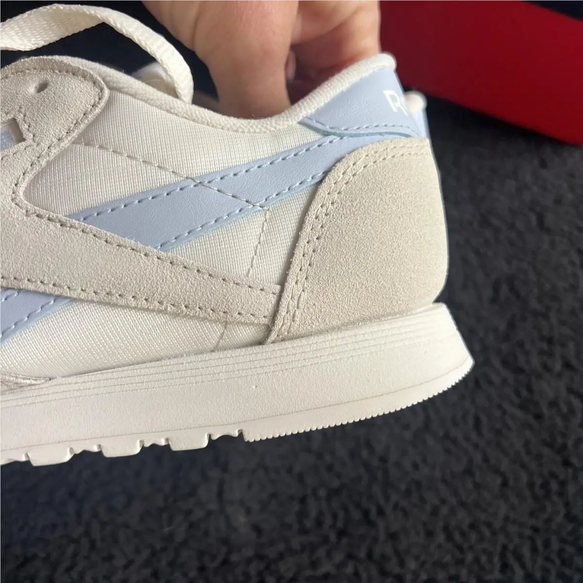 Reebok shoes - Reebok Classic Nylon - Classic Nylon - Bone/Pale Blue/Chalk 5