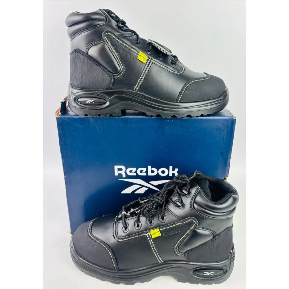 Reebok Work Men`s Trainex RB6755 Work Shoe Black Men`s 11W