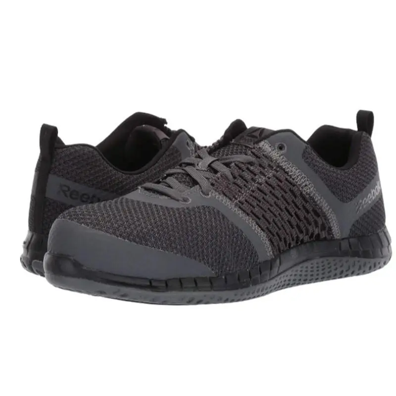 Reebok Mens Print Work Ultk Work Shoes US 8.5 M Grey Black Composite Toe