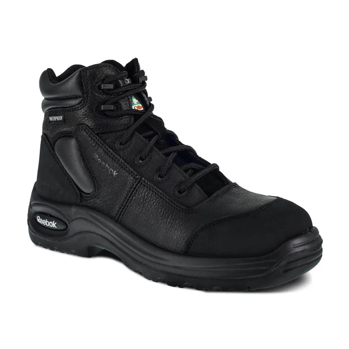 Reebok Work Men`s Trainex 6 Waterproof Puncture Resistant Sp Black - 9 Medium