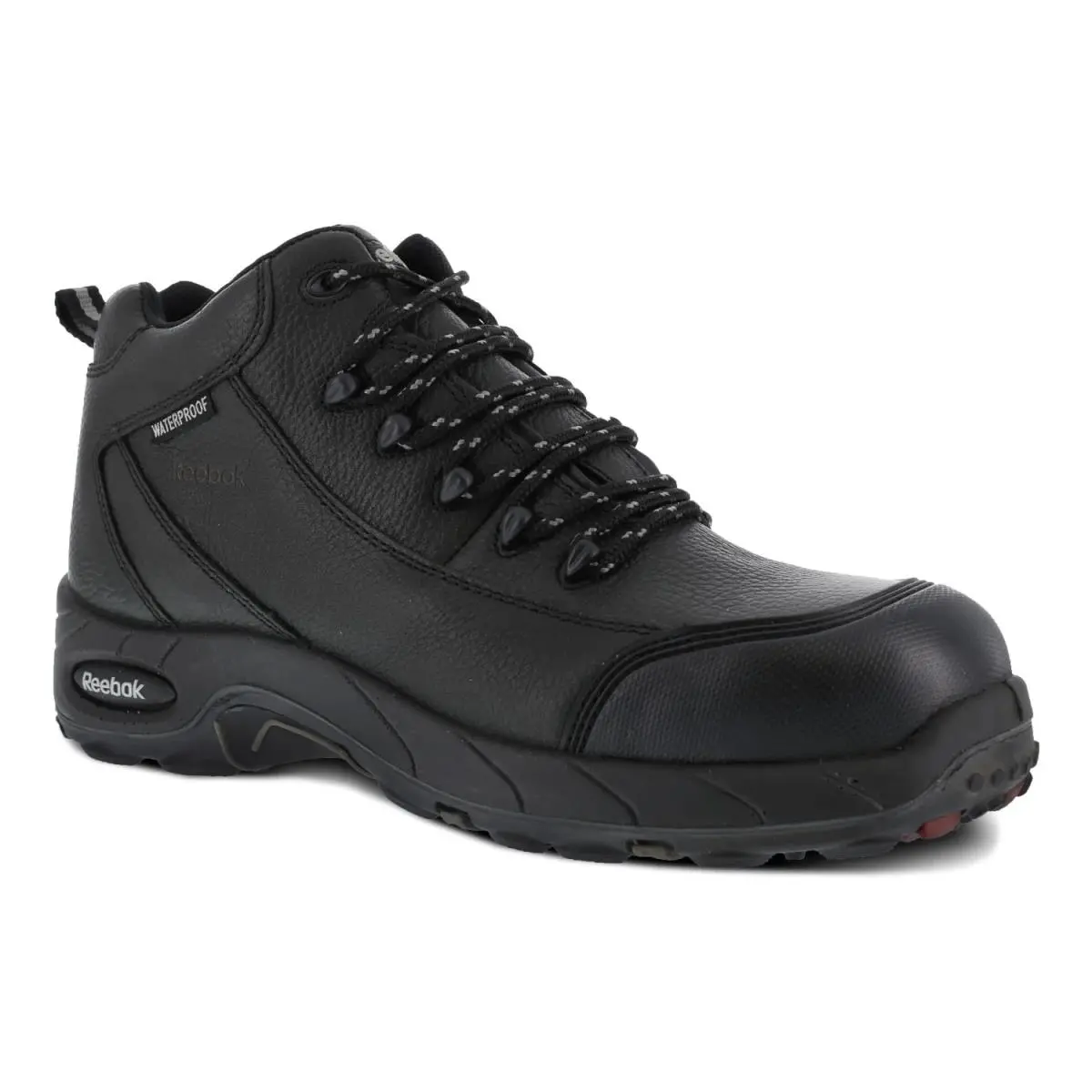 Reebok Work Men`s Tiahawk Comp Toe Comfort Work Boot Black - 9 Medium