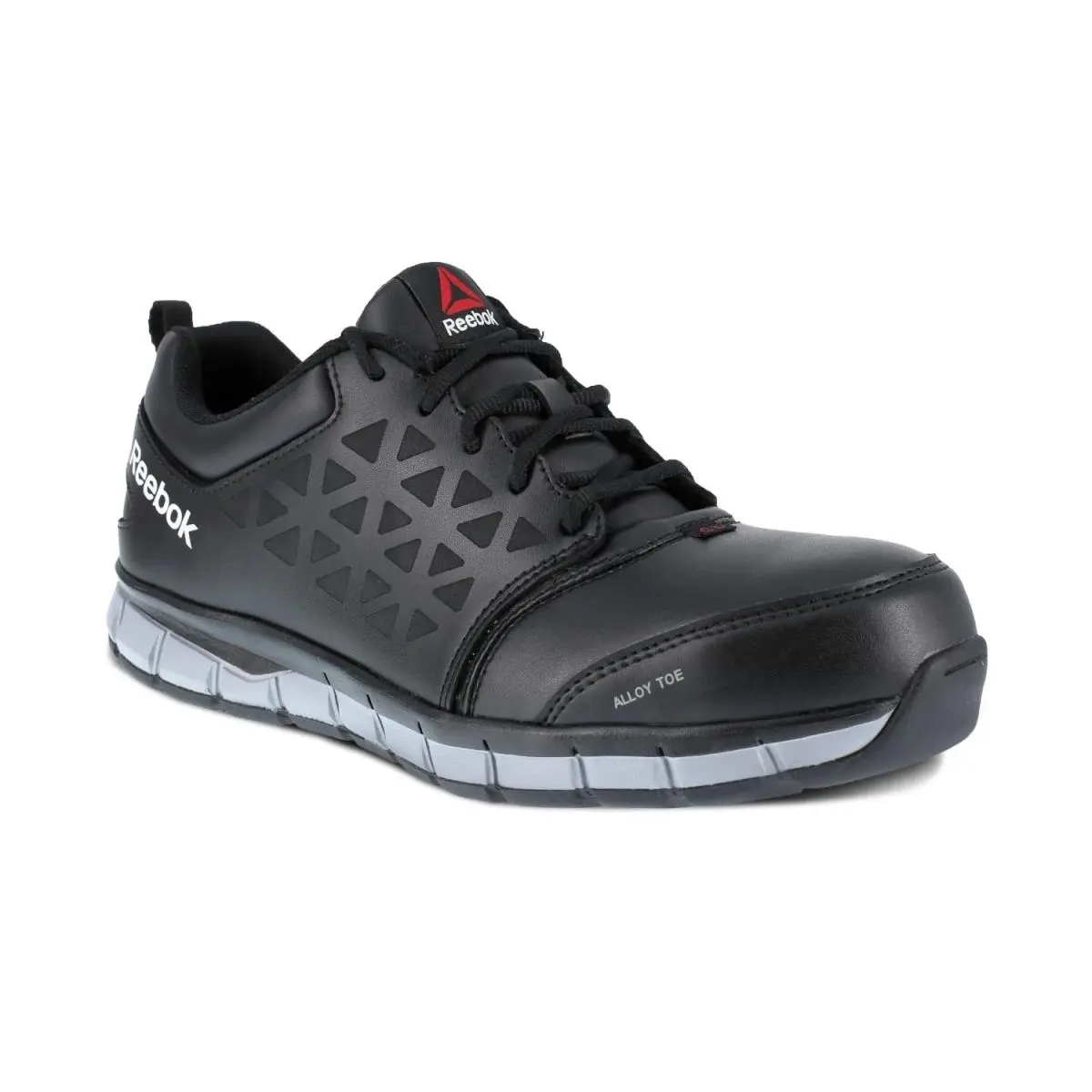 Reebok Work Women`s Sublite Cushion Alloy Toe Athletic Work Black - 10.5 Wide