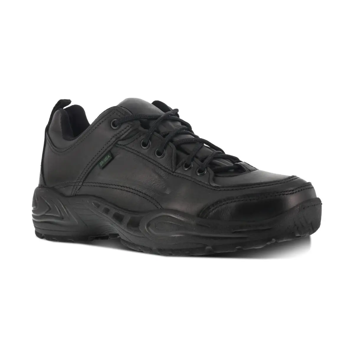 Reebok Work Postal Express Approved Men`s Soft Toe Shoe Water Black - 9 Medium