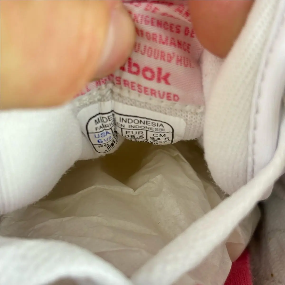 Reebok shoes - 71110057 - 71-110057 - White 4