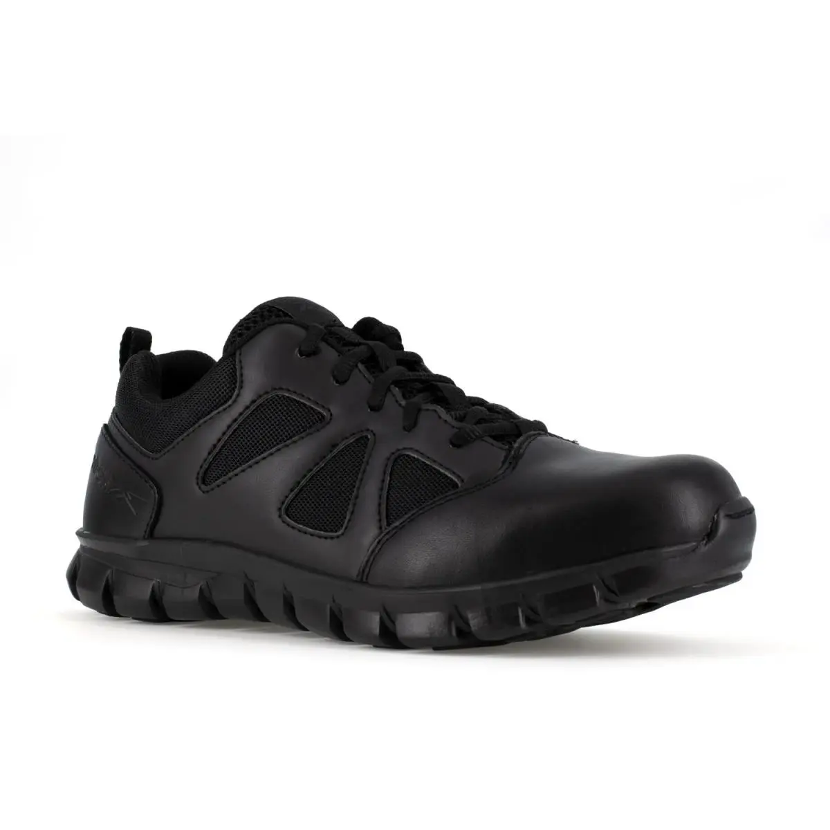 Reebok Duty Women`s Sublite Cushion Tactical Soft Toe Shoe Black - 10.5 Wide