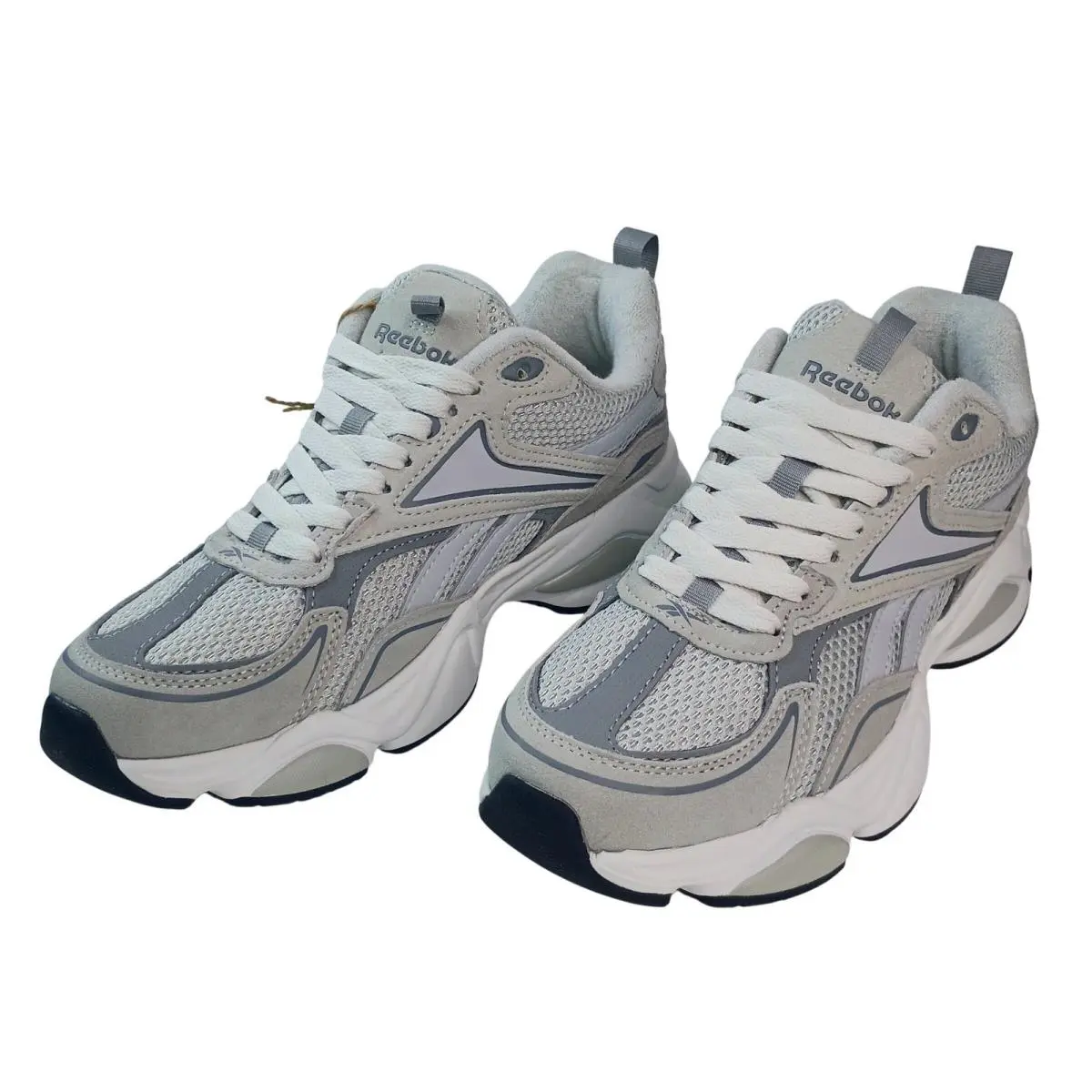 Reebok M Charge Mens Shoes Light Grey Multi AR30246M-SSZ Size 11M