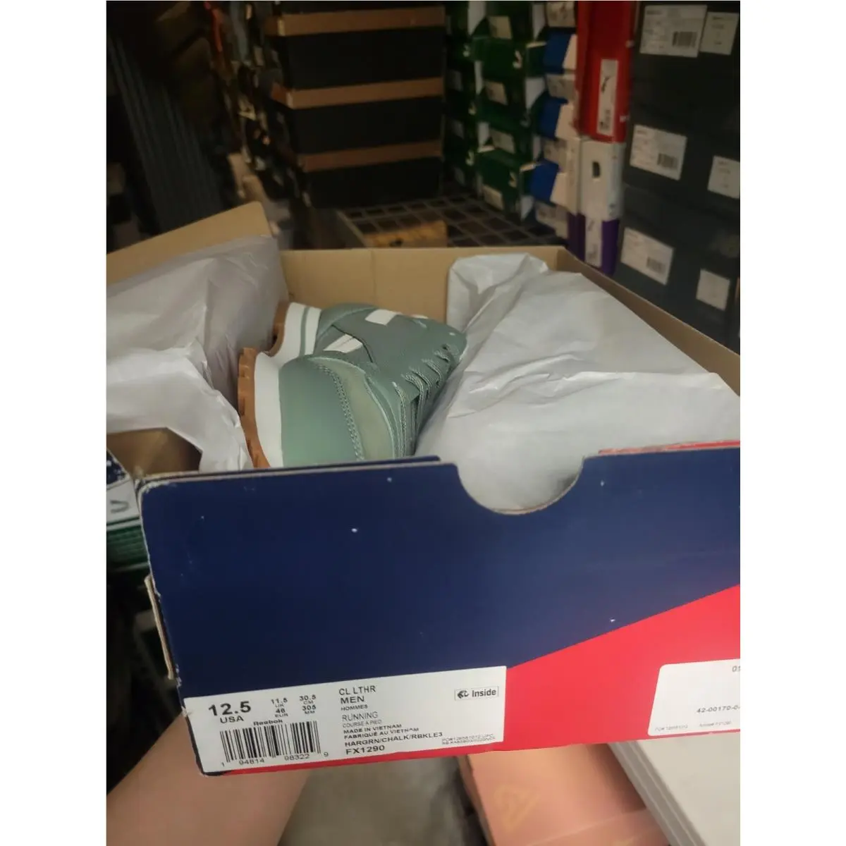 Reebok shoes - REEBOK CL LTHR - LTHR - FY9402 - White 7