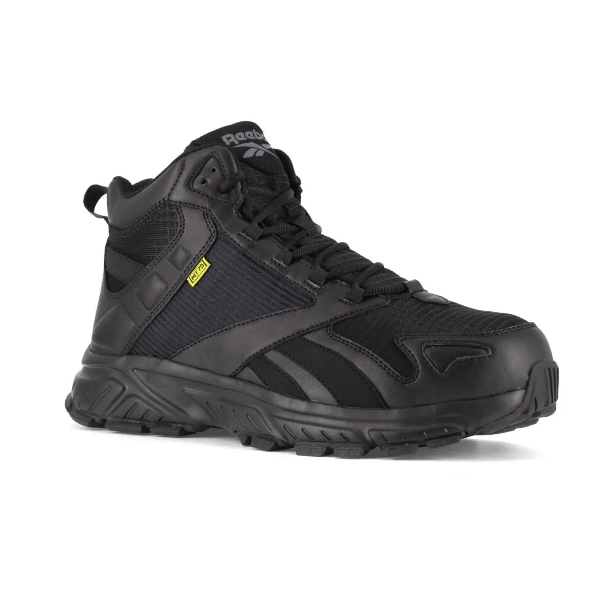 Reebok Work Men`s Hyperium Work Retro Trail Hiker with Cushgua Black - 12 Wide