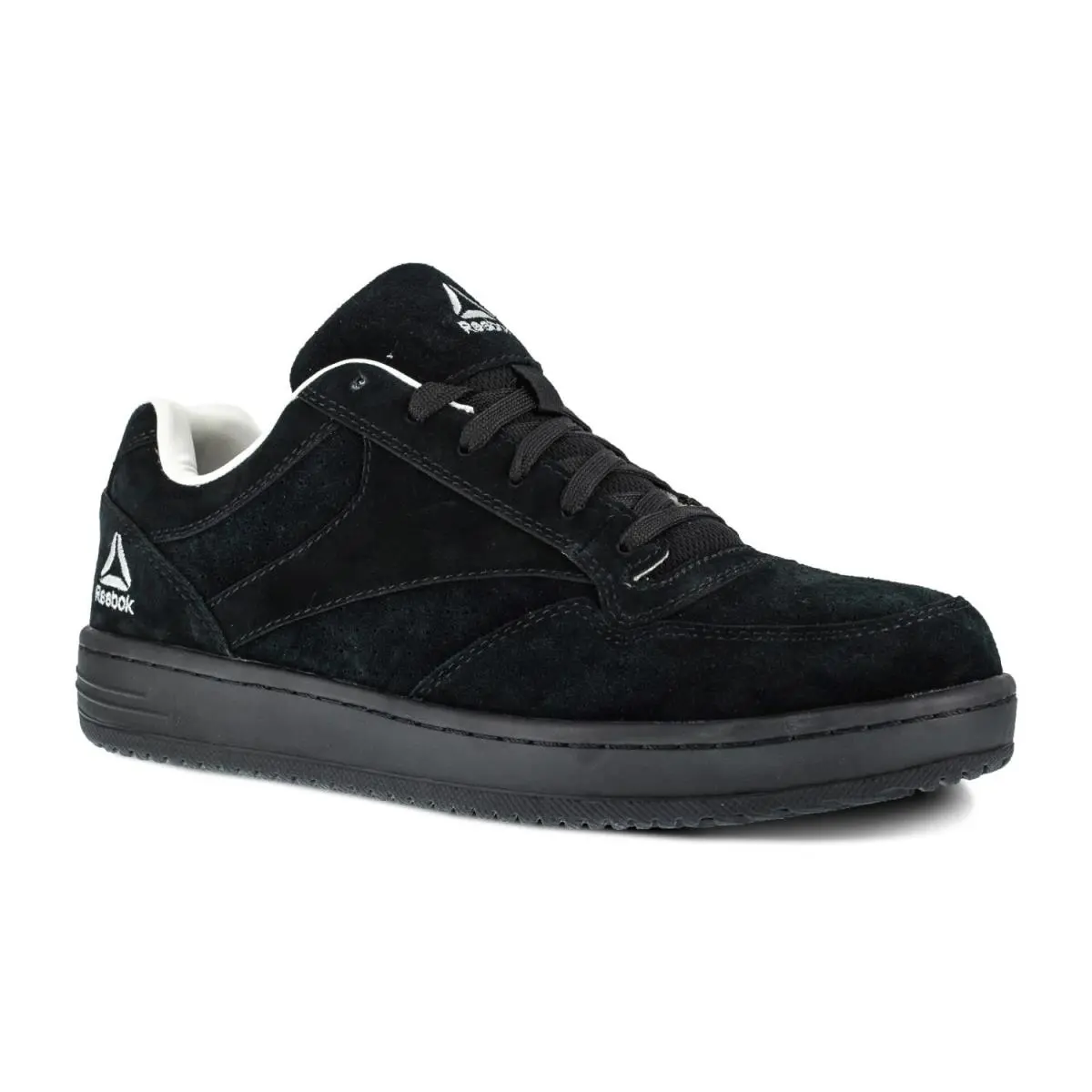Reebok Work Women`s Steel Toe Skate Shoe Black - 6 Medium