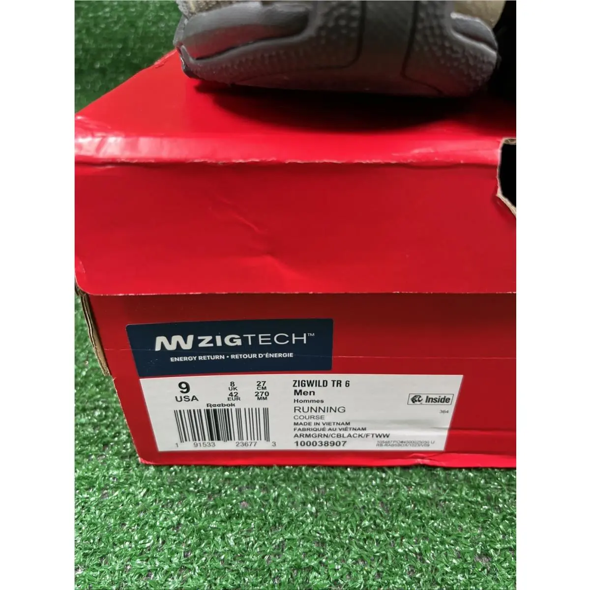 Reebok shoes - Reebok ZigWild - ZigWild - 100038907 - Green 1