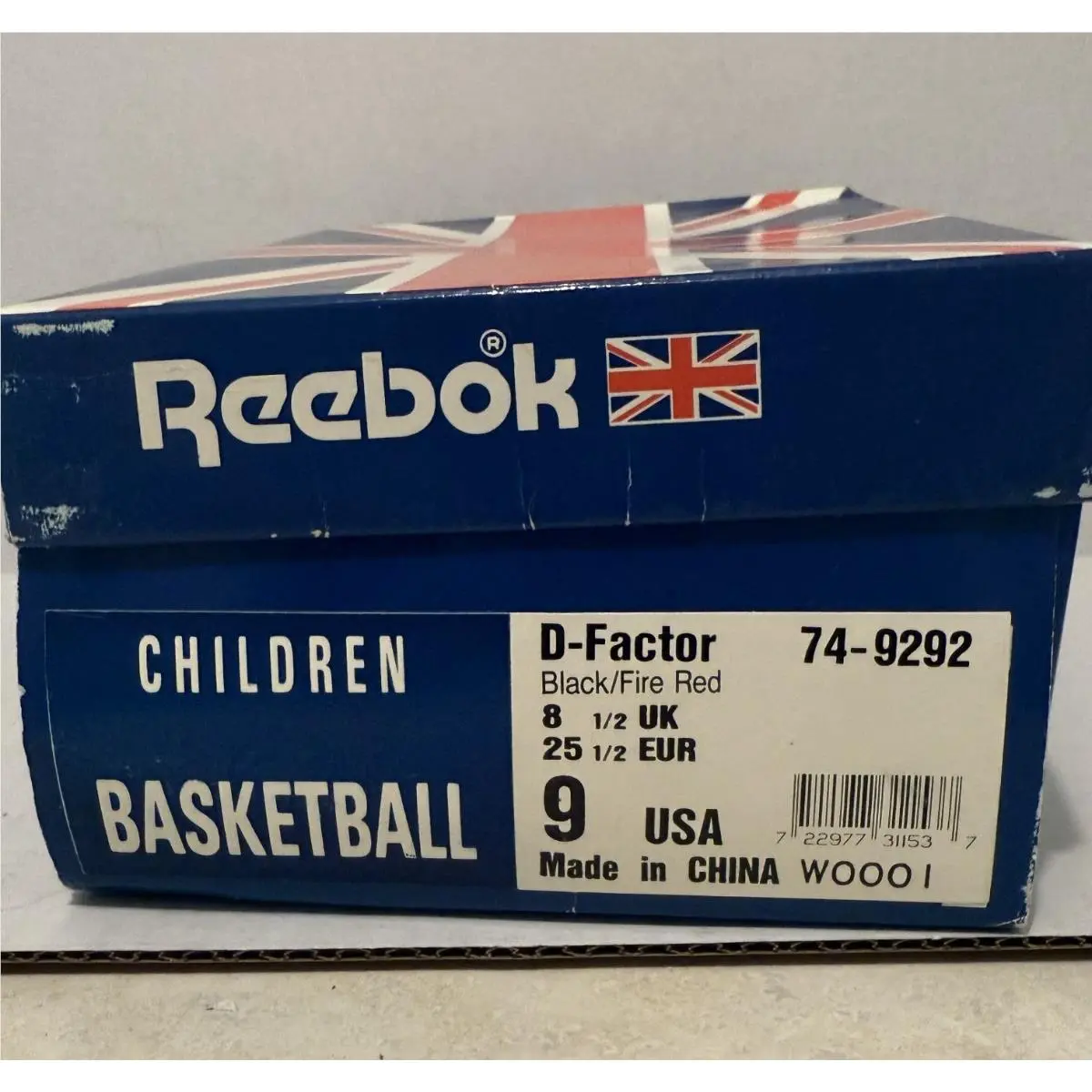 Reebok shoes - D-Factor - 74-9292 - Black 9