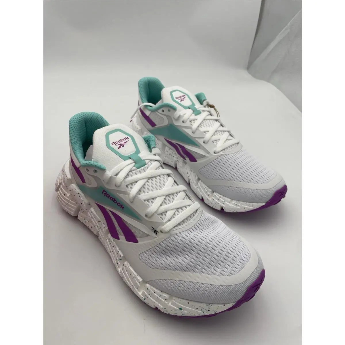 Reebok shoes - REEBOK FLOATZIG 1 - FLOATZIG - White, Aqua, Purple 0