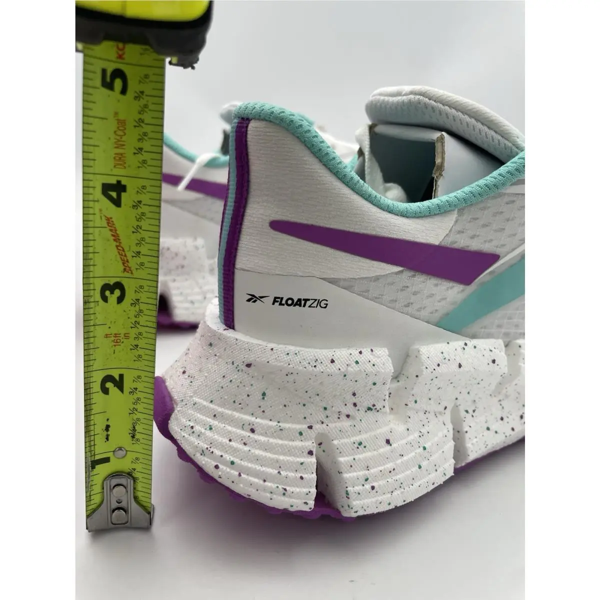 Reebok shoes - REEBOK FLOATZIG 1 - FLOATZIG - White, Aqua, Purple 3