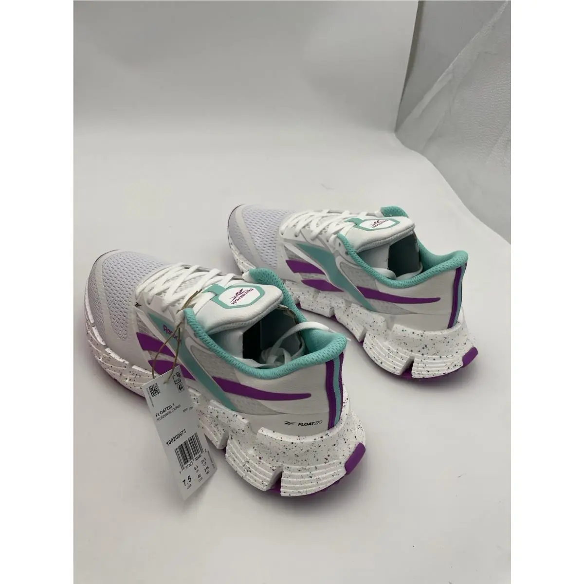 Reebok shoes - REEBOK FLOATZIG 1 - FLOATZIG - White, Aqua, Purple 5