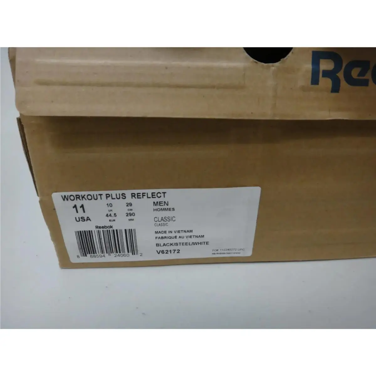 Reebok shoes - Reebok Workout Plus - Workout Plus - V62172 - Black 1