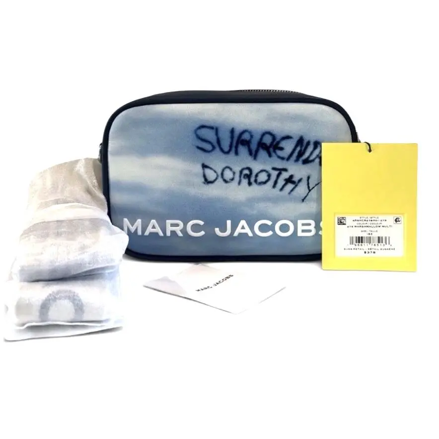 Marc Jacobs Wizard of Oz Surrender Dorothy Blue Leather Cossbody Bag Purse