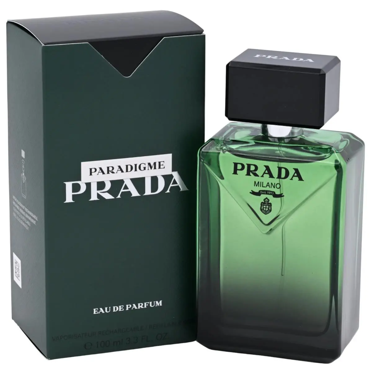 Prada Paradigme Eau de Parfum Edp Spray For Men 3.3 oz / 100 ml Retail Box