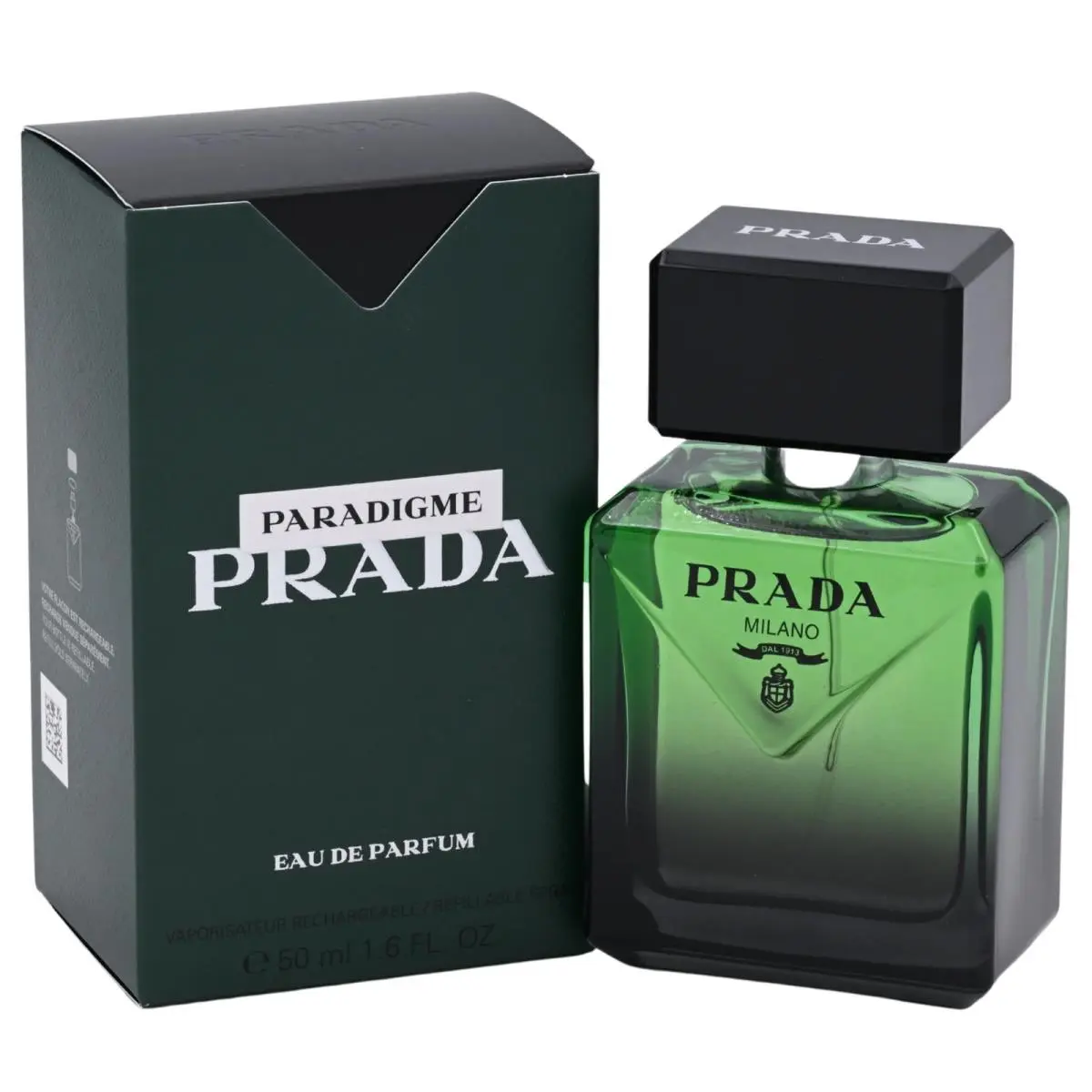 Prada Paradigme Eau de Parfum Edp Spray For Men 1.7 oz / 50 ml Prada