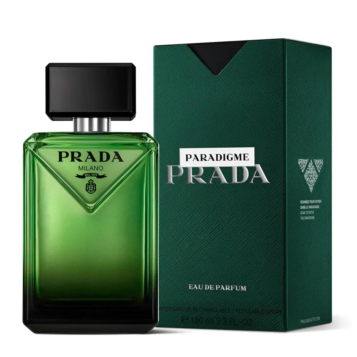 Prada Paradigme 3.3 Oz / 100mL Eau de Parfum Men Box