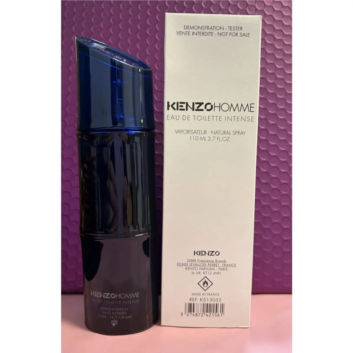 Homme Intense  3.7 Oz Edt Intense by Kenzo