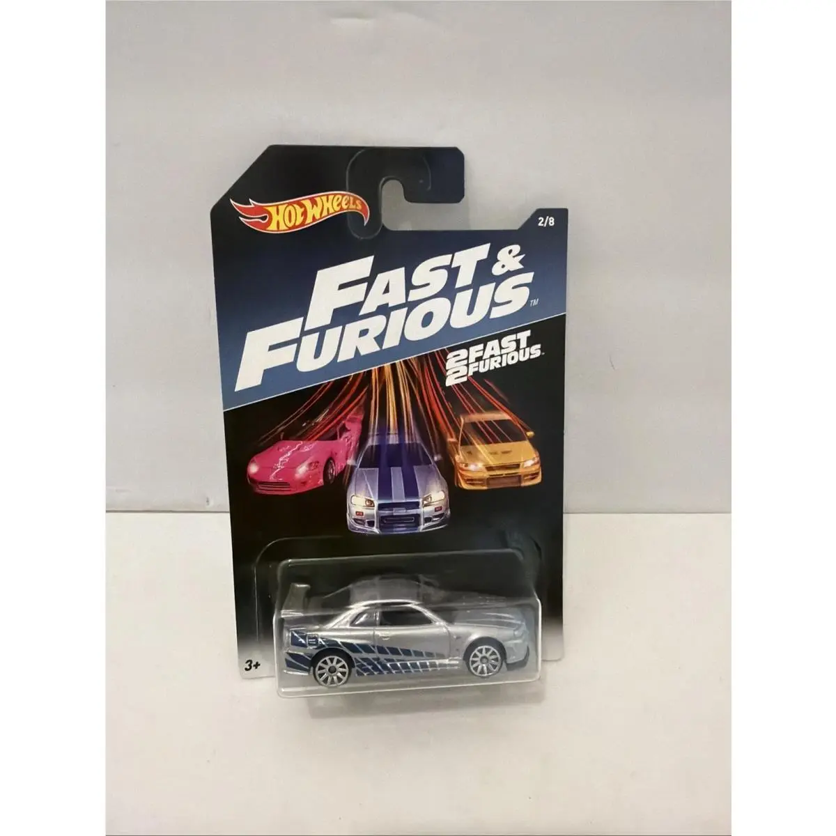 2016 Hot Wheels 2 Fast 2 Furious Nissan Skyline Gt-r R34 2/8 Paul Walker