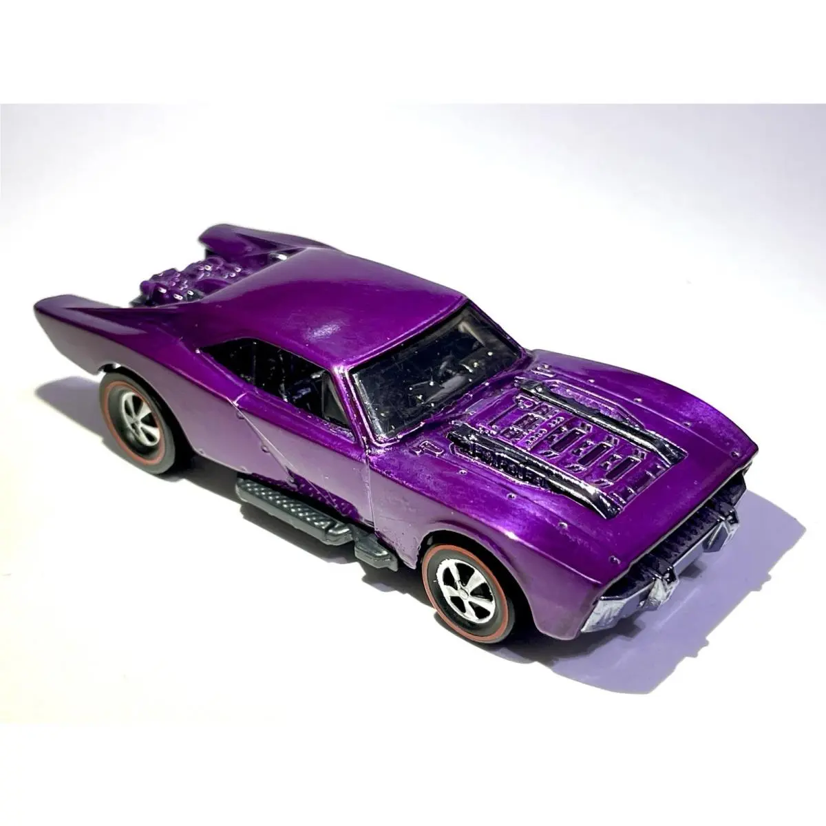 Hot Wheels Custom Made Redline Spectraflame Purple Batman Batmobile GRX23