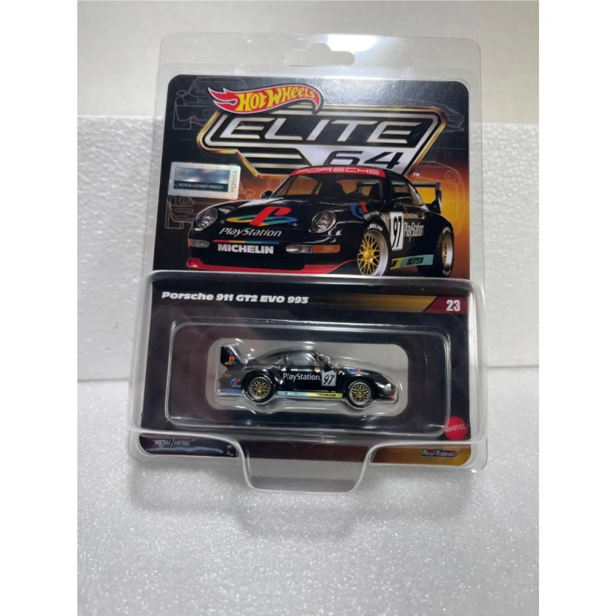 2026 Hot Wheels Elite 64 Playstation Porsche 911 GT2 Evo 993 Premium Rlc