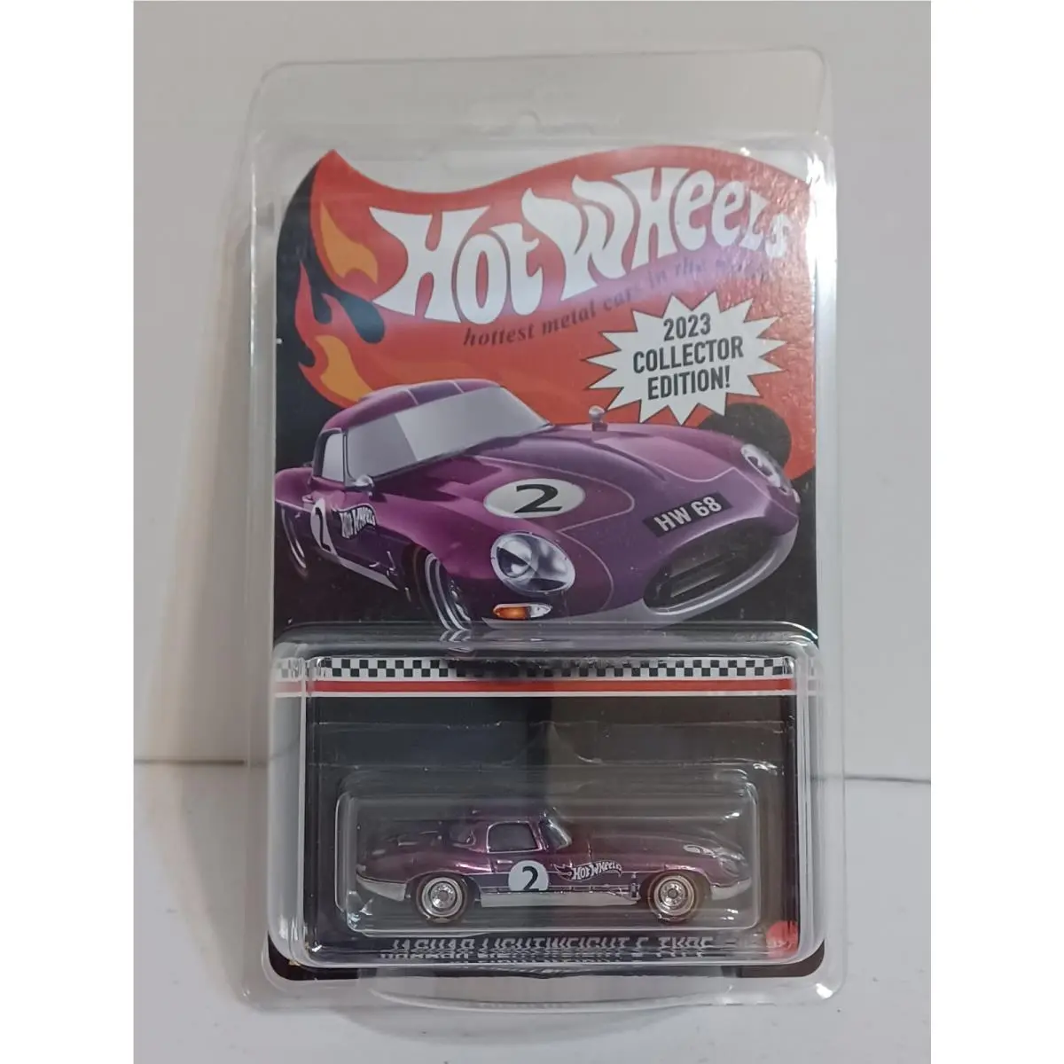 Jaguar Lightweight E-type Hot Wheels 2023 Collector Edition Mail In Diecast 1:64