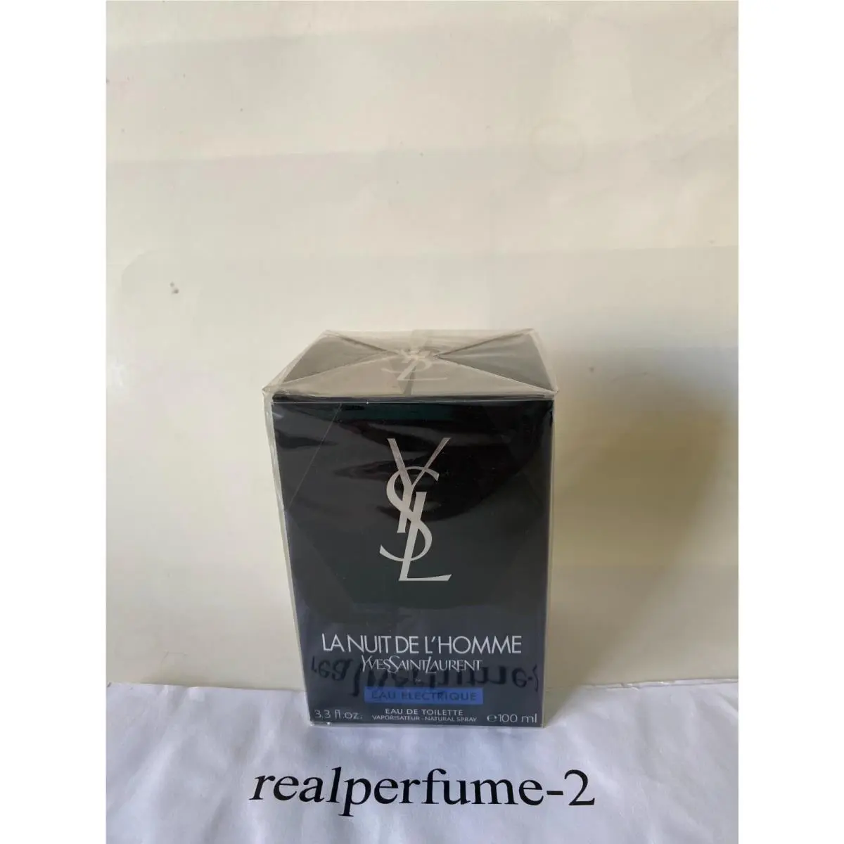 La Nuit De L`homme Eau Electrique by Yves Saint Laurent 3.3oz Edt % Real