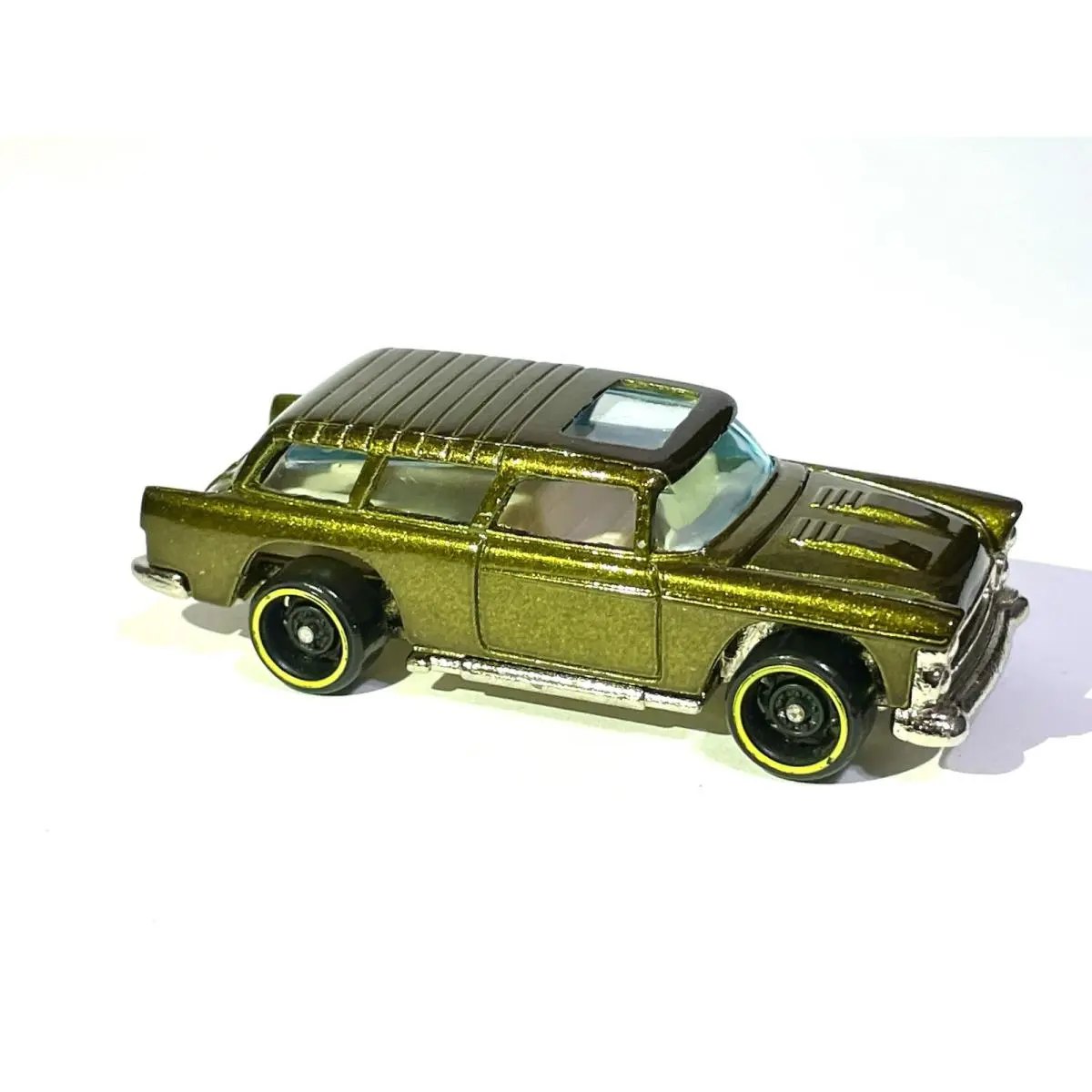 Hot Wheels Custom Made 1994 Classic Nomad Olive Green