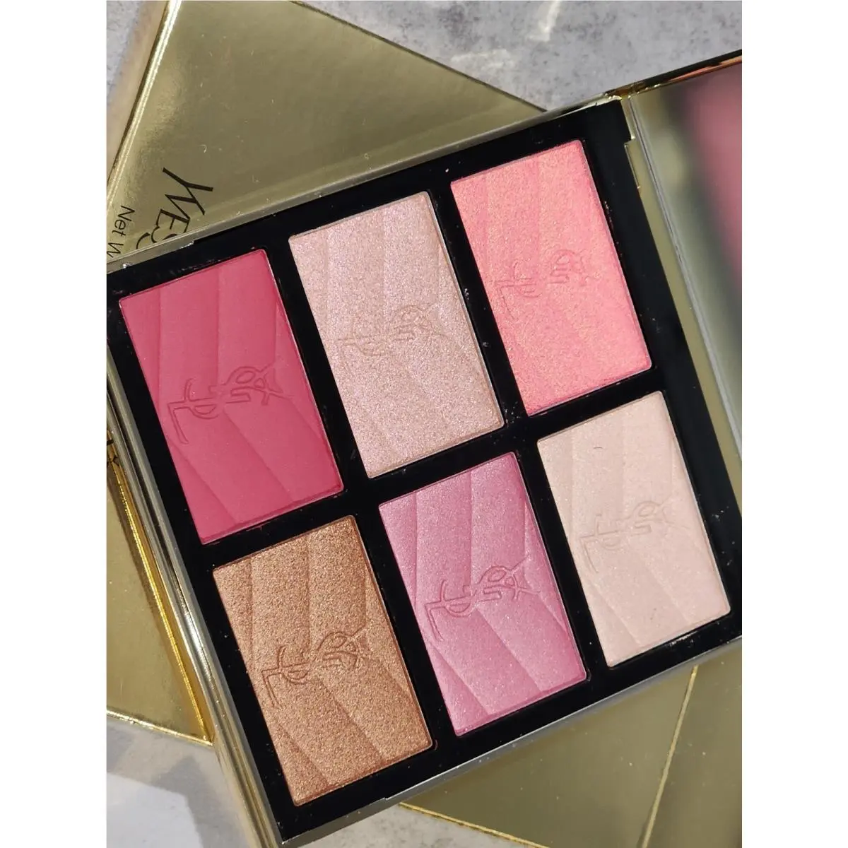Ysl Yves Saint Laurent Couture Face Palette in Golden Oasis 27g/0.95oz