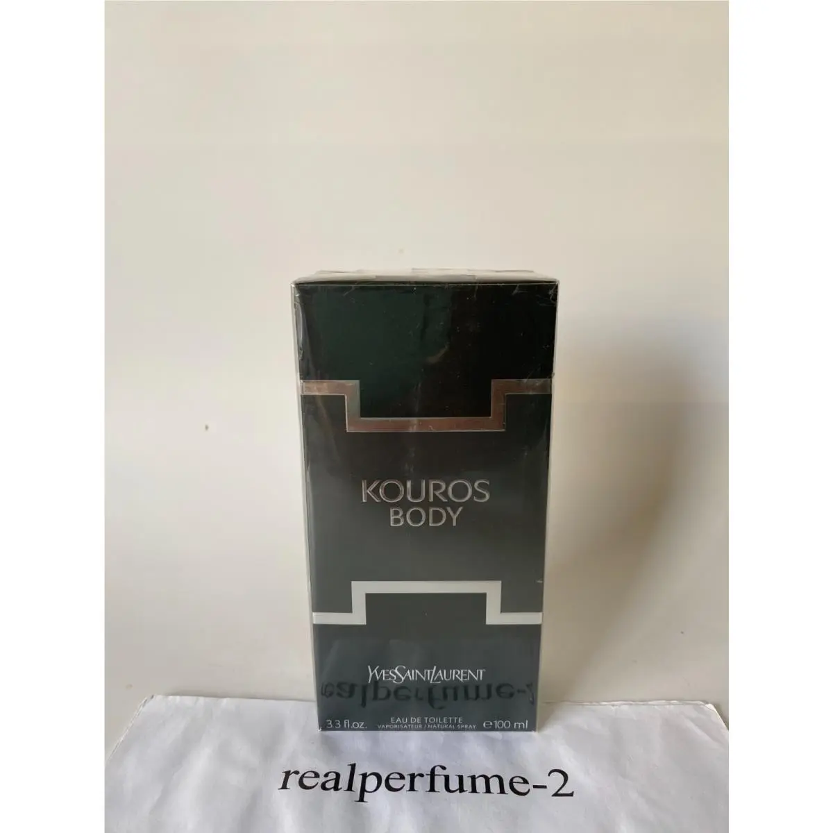 Kouros Body by Yves Saint Laurent Edt Spray For Men 3.3 Oz. Sealed. Real