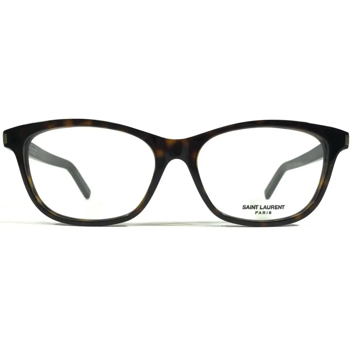 Saint Laurent Eyeglasses Frames SL 12/F 002 Tortoise Square Full Rim 54-16-140 by Yves Saint Laurent