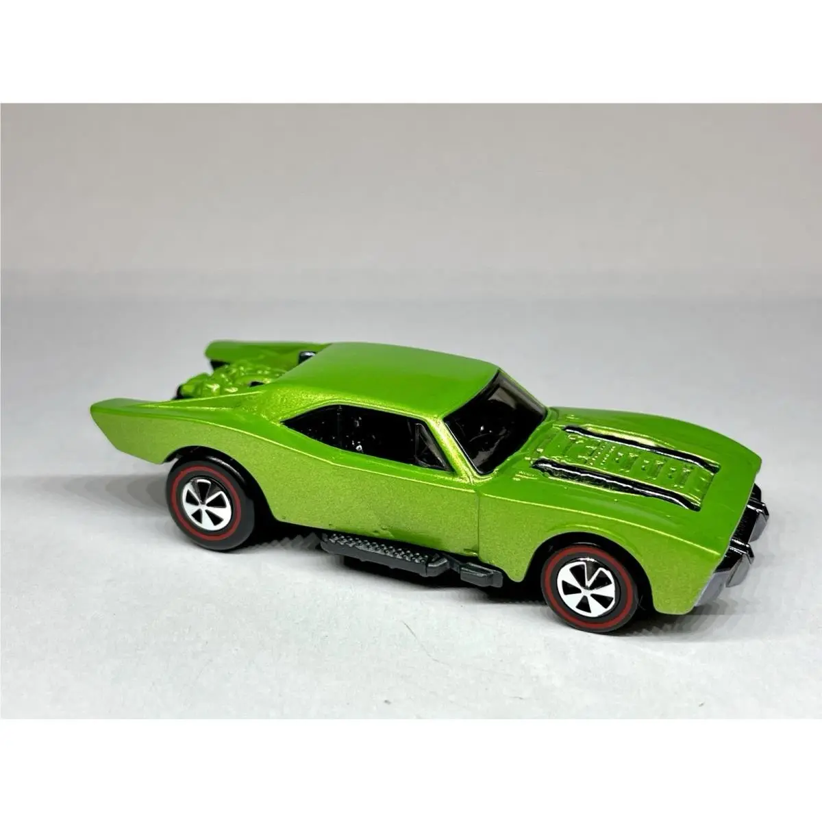 Hot Wheels Custom Made Redline Metallic Pearl Green Batman Batmobile