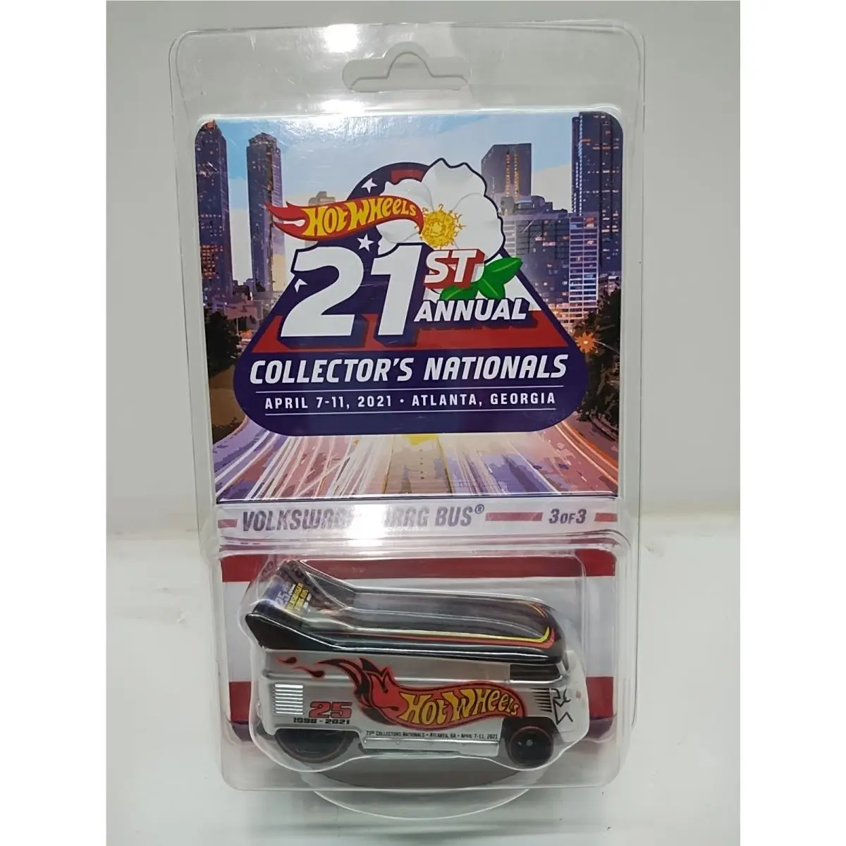 Hot Wheels 21st Collectors Nationals - 2021 - VW Drag Bus NO AB2098 3873/4000