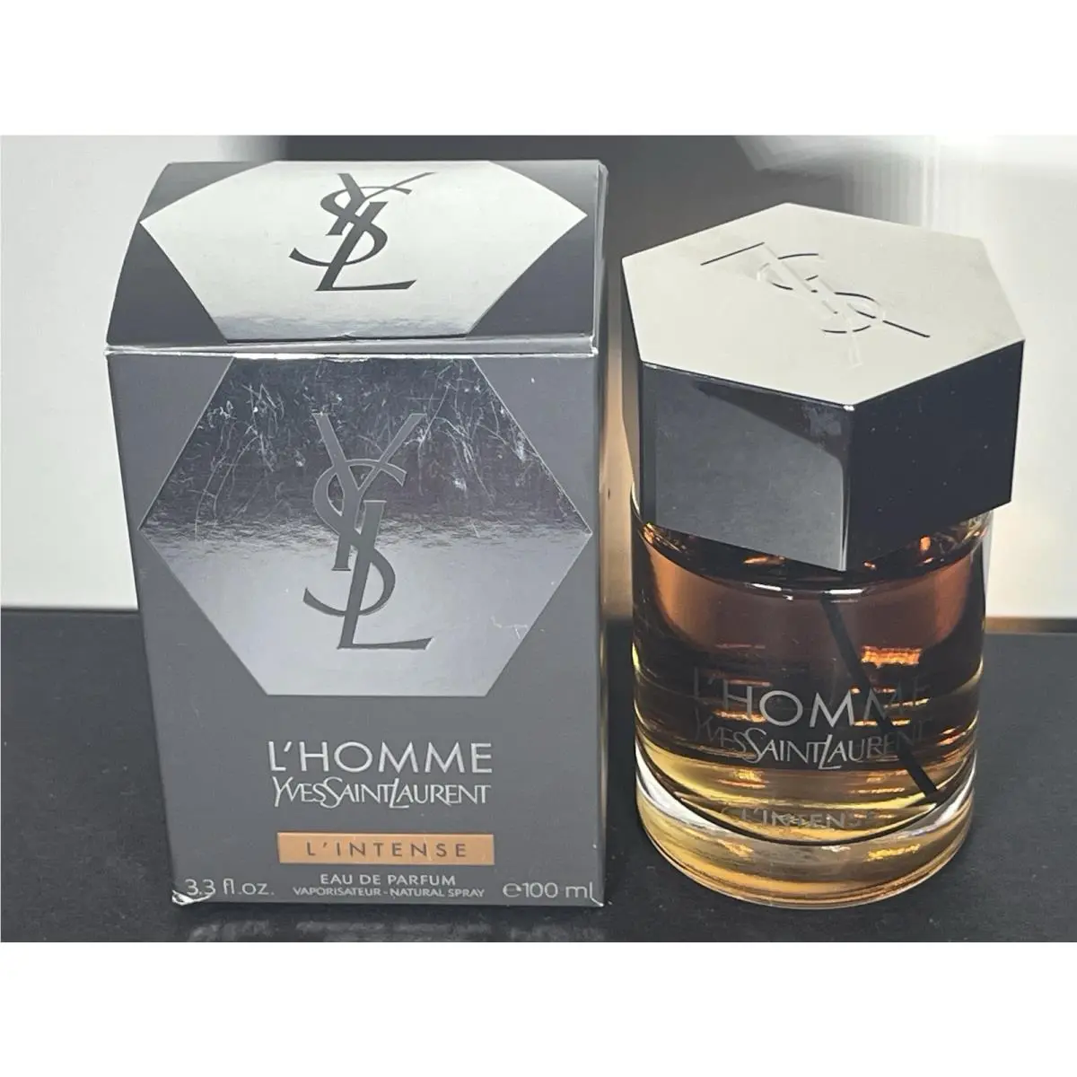 “2022” Ysl L`homme Yves Saint Laurent 3.3 FL oz / 100 ML Parfum Intense Spray