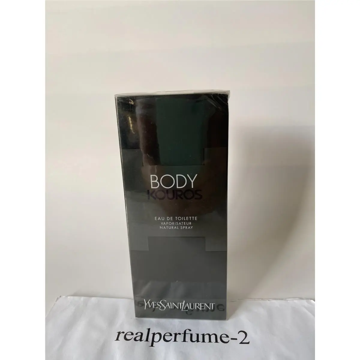 Kouros Body by Yves Saint Laurent Edt Spray For Men 3.3 Oz. Sealed. Real