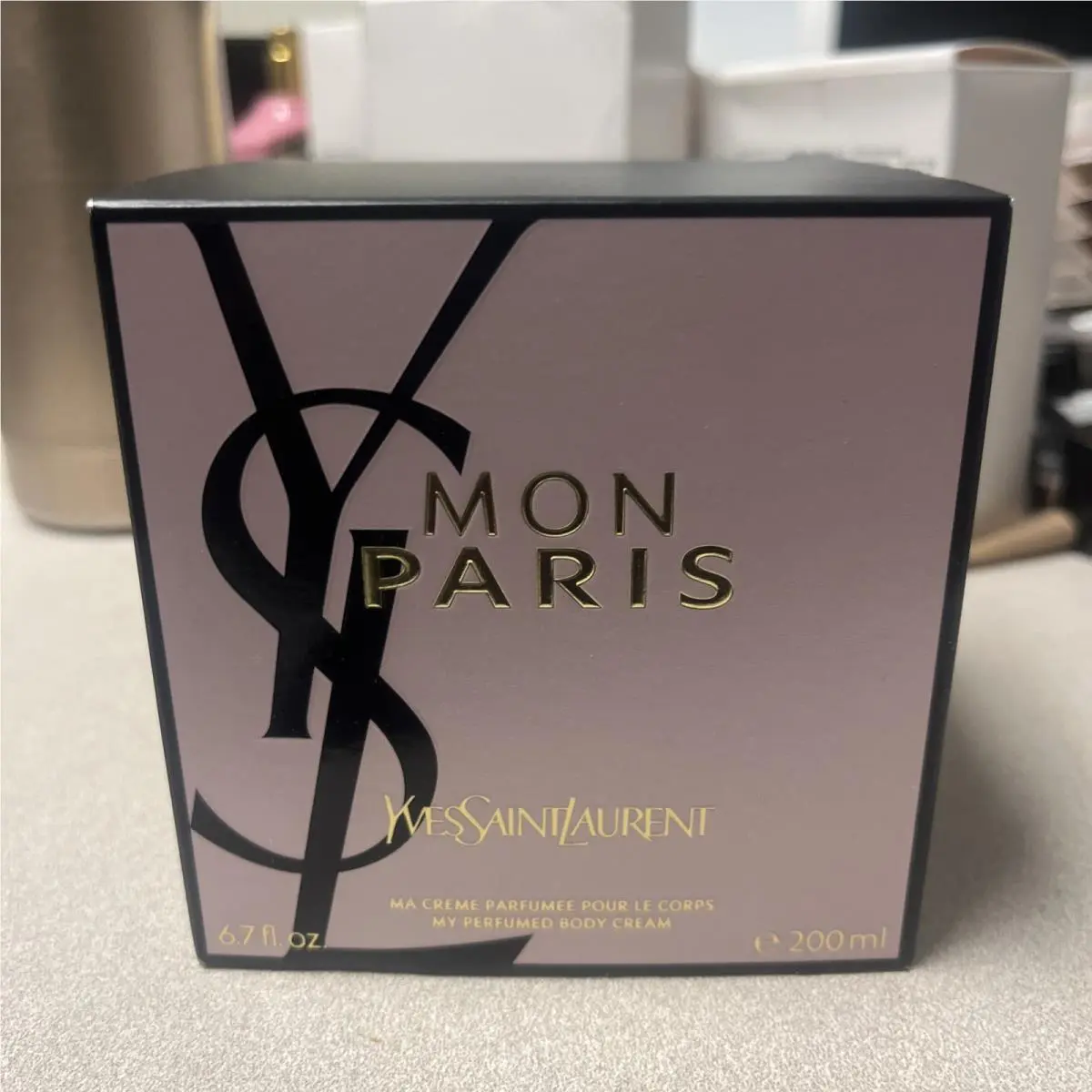 Mon Paris Yves Saint Laurent 6.7 Fl oz 200 ml My Perfumed Body Cream