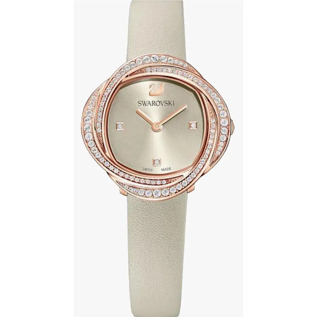 5552424 Flower Designs Beige Women`s Watch by Swarovski