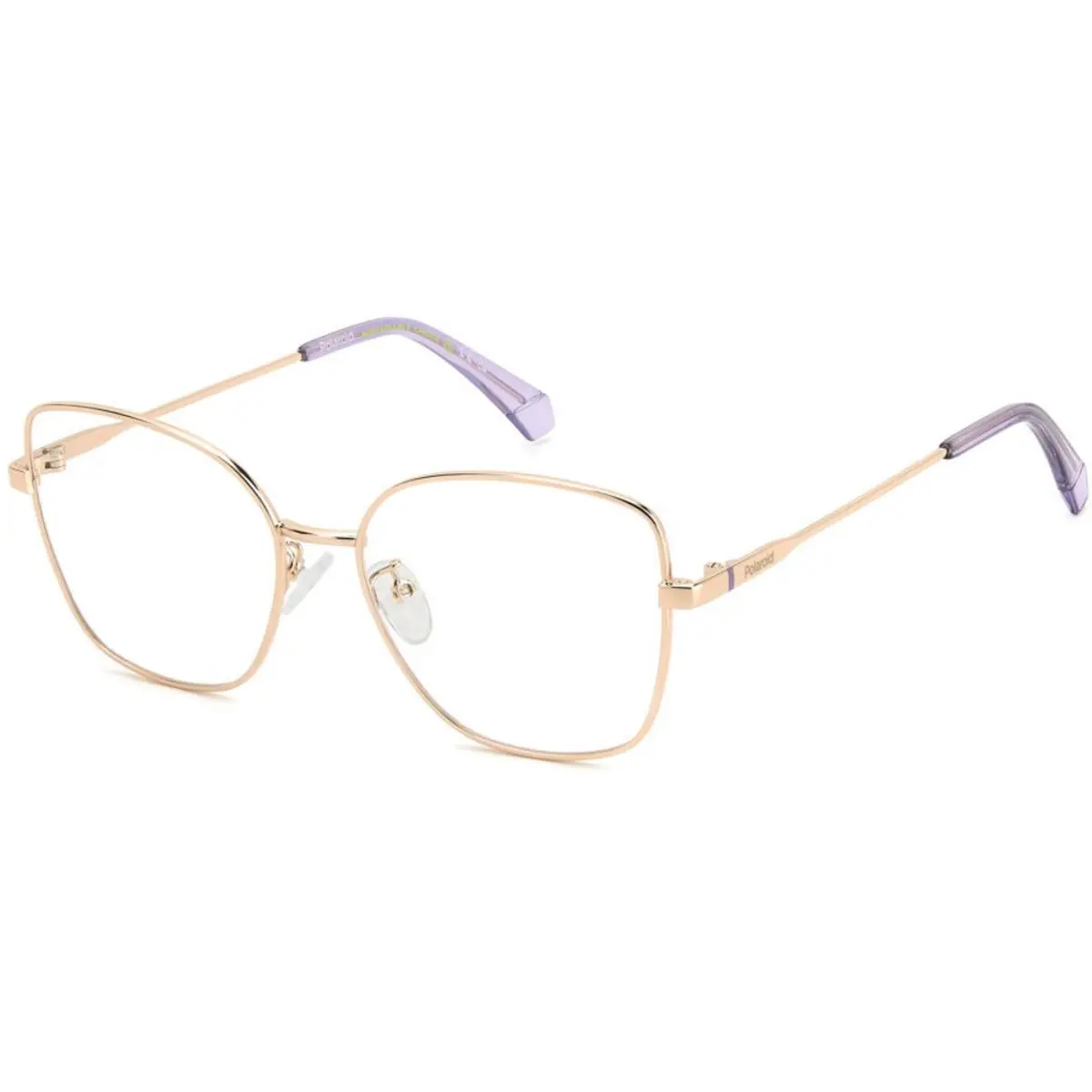 Pld D 521 /G Gold Ddb Size 55 Eyeglasses by Polaroid